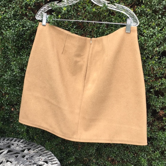 Unlined, wool/poly blend skirt - Picture 5 of 7